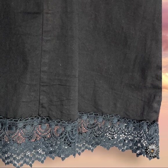 Almatrichi from Spain Embroidered with Lace Cocktail Dress size EU 38 / US 8 - Picture 3 of 16